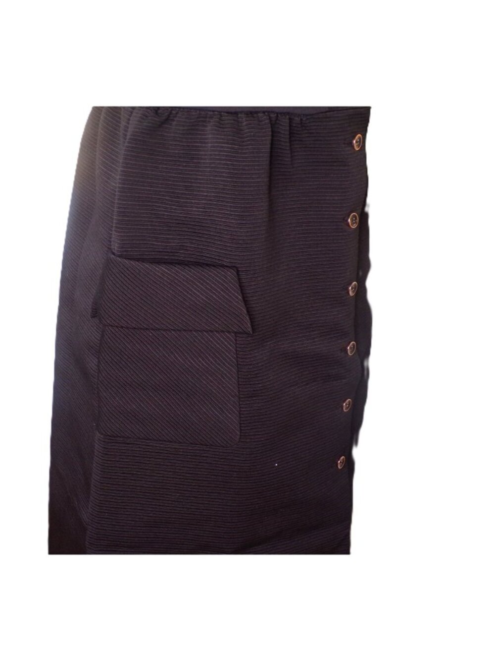 🆕TED BAKER Octovia Button Down Pockets Midi Dress 8 - Picture 15 of 16